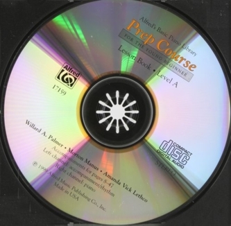 ALFRED'S BASIC PIANO PREP COURSE CD FOR