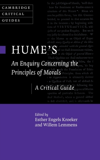Hume's An Enquiry Concerning the Principles of Morals