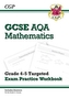 GCSE Maths AQA Grade 4-5 Targeted Exam Practice Workbook (includes answers)