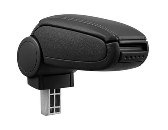 Opěrka loketní OPEL CORSA D 2016 a více syntetická kůže BLACK