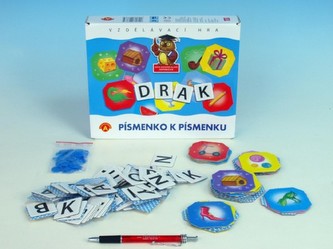 Písmenko k písmenku společenská hra v krabici 24,5x25x4,5cm Písmenko k písmenku společenská hra v krabici 24,5x25x4,5cm