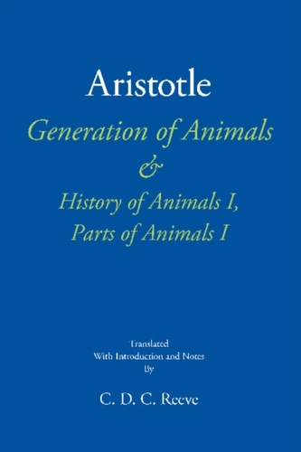Generation of Animals & History of Animals I, Parts of Animals I