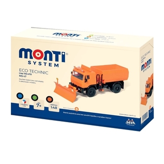 Stavebnice Monti 47 Eko Technic Liaz 1:48 v krabici 22x15x6cm