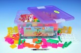Stavebnice SEVA Přijela pouť Jumbo 1486ks v plastovém boxu 39x17x30cm