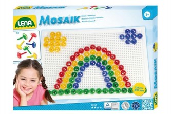 Mozaika klobouček 1,5cm krystal 120ks v krabici