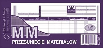 MM Przesunięcie materiałów 355-8