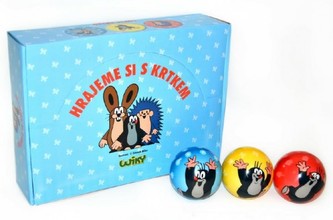 Míč Krtek pěnový 10cm (1ks)