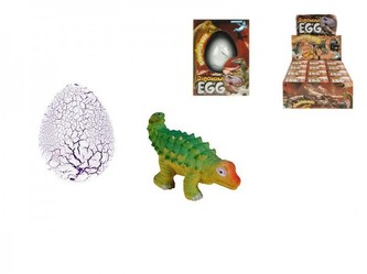 Dinosaurus líhnoucí se a rostoucí 6x4.5cm