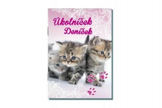 Úkolníček deníček Koťátka A6