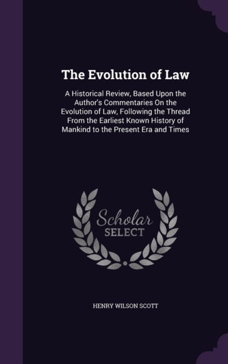 The Evolution of Law