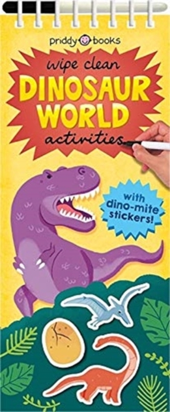 WIPE CLEAN ACTIVITY DINOSAUR WORLD