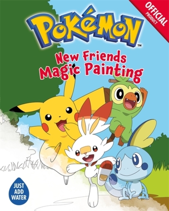 The Official Pokemon: New Friends Magic Painting
