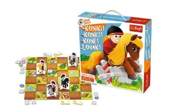 Smart Koala - Koníci! Edukační hra v krabici 25x24,5x6cm