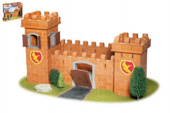 Stavebnice Teifoc Rytířský hrad 460ks v krabici 44x33x11cm