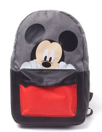 Batoh Disney: Mickey Mouse (objem 19 litrů|41 x 31 x 15 cm) šedý polyester