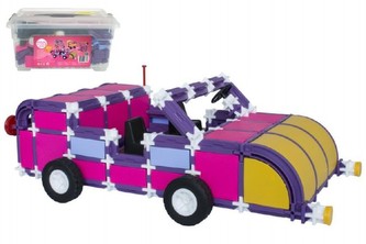 Stavebnice Seva pro holky 2 Jumbo v plastovém boxu 37x20x26cm