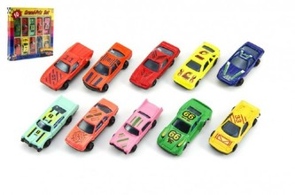 Auto 6cm kov. volný chod v krabičce