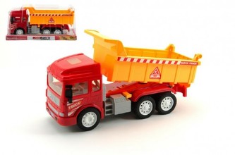 Auto nákladní plast 28cm na setrvačník v krabici