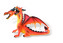 Drak dvouhlavý oranžový
