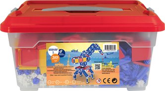 Stavebnice SEVA 5 Jumbo plast 1064ks v plastové krabici 40x19x27cm