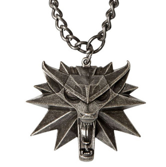 Medailon - přívěsek na krk The Witcher 3|Zaklínač 3: Wild Hunt (přívěsek 5 x 4 x 3 cm|řetízek 76 cm)