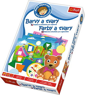 Malý objevitel: Barvy a tvary - edukační společenská hra