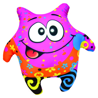 Látkový Klauník růžový 23cm