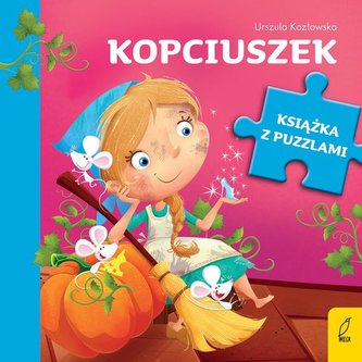 Książka z puzzlami Kopciuszek