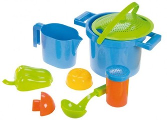 Sada na písek k vaření plast 8ks v síťce 24m+