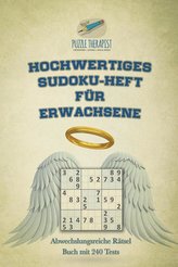 Hochwertiges Sudoku-Heft für Erwachsene | Abwechslungsreiche Rätsel Buch mit 240 Tests
