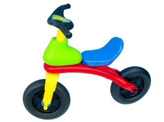 Odrážedlo kolo barevné plast výška sedadla 32cm pro 3-5 let