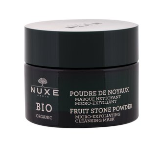 NUXE Bio Organic Pleťová maska Fruit Stone Powder 50 ml Micro-Exfoliating Mask pro ženy