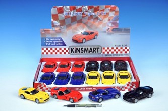 Auto Kinsmart Dodge Viper GTS 2013 12cm kov zpětný chod 4 barvy