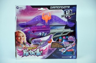 Nerf Rebelle Luk Diamondista plast s náboji 3ks na kartě