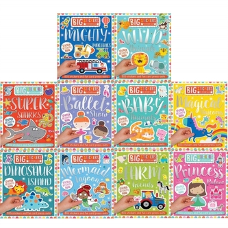 ASSORTMENT BIG STICKERS FOR LITTLE HANDS