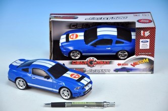 KMS Auto Fort GT500 kov 17cm 1:26 na zpětné natažení na baterie se zvukem se světlem v krabičce