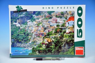 Puzzle Positano 47x33cm 500 dílků v krabici 34x23x3,5cm
