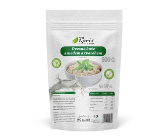 Revix by Maxxwin - Ovesná kaše s medem a tvarohem 500g 10 porcí - natural