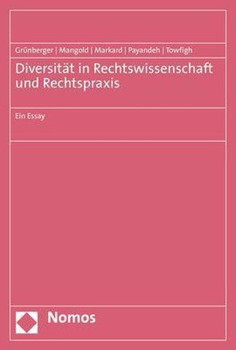 Diversität in Rechtswissenschaft und Rechtspraxis