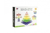 Magnetická stavebnice 200ks v krabici 30x23x6cm