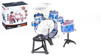 Bicí souprava/bubny 6ks plast asst v krabici 40x40x22cm