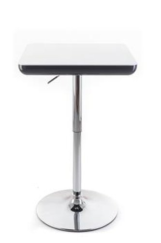 Barový stolek G21 Whieta plastový white/black Barový stolek G21 Whieta plastový white/black