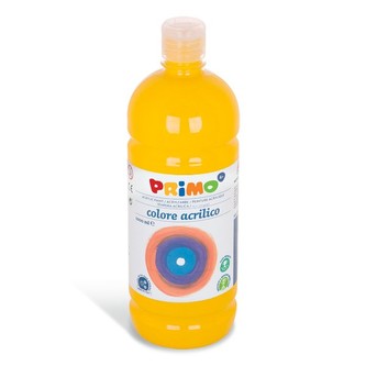 Akrylová barva PRIMO, 1000ml, žlutá
