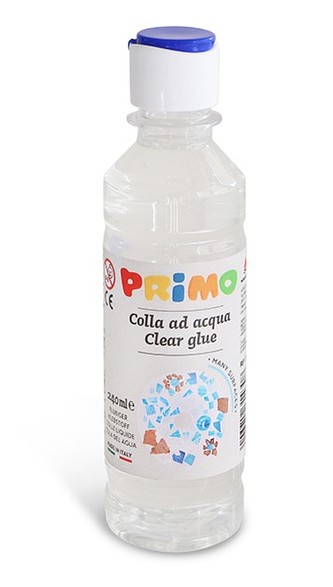 Tekuté transparentní lepidlo PRIMO na papír, 240ml