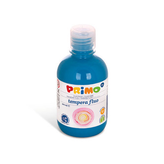 Temperová barva PRIMO FLUO, 300ml, tyrkysová