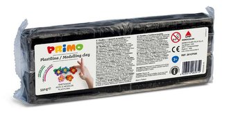 Plastelína PRIMO, 550g, černá