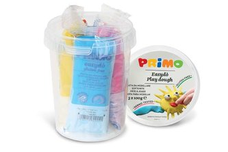 Sada mod. hmot PRIMO NATUR, 3 x 100g, mix barev, PP kyblík