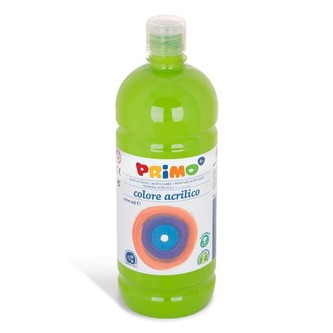Akrylová barva PRIMO, 1000ml, sv. zelená