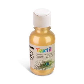 Barva na textil PRIMO METALLIC, 125ml, zlatá