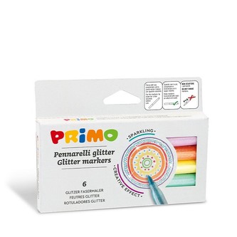 Fixy PRIMO METALLIC, hrot 2mm, 6ks, papírový obal